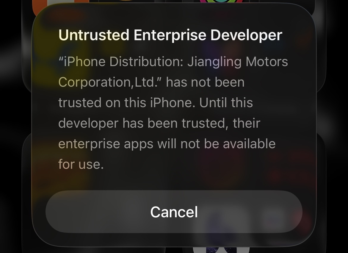 Untrusted Enterprise Developer