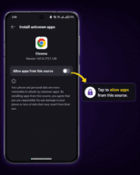 Enable Android Settings for apk download 